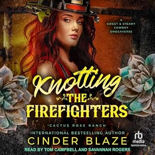 Knotting the Firefighters Audiobook By Cinder Blaze cover art