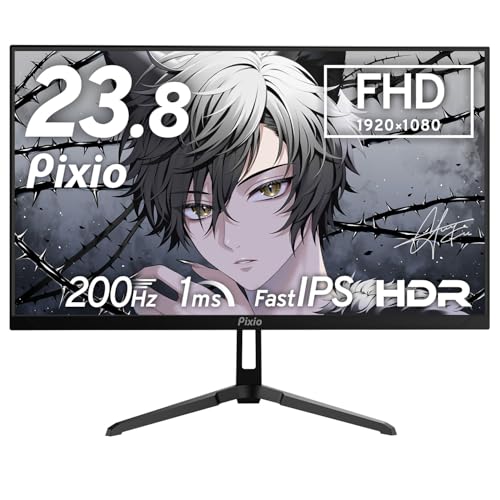PIXIO PX248 WAVE ゲーミングモニター 23.8インチ 訳あり特価 Amazon.co.jp: Pixio PX248 Wave Black ゲーミングモニター 23.8