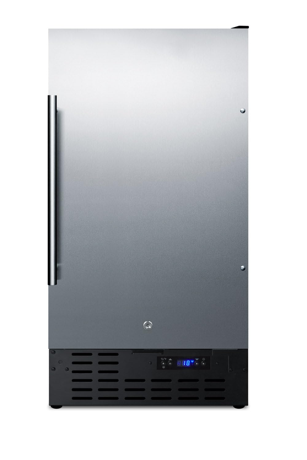 Summit SCFF1842CSS Upright Freezer, Stainless-Steel