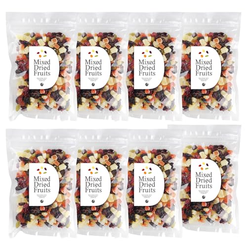とことんドライフルーツミックス 1.6kg(200g×8袋)( パパイヤ パイン クランベリー レーズン グリーンレーズン トロピカル 大容量 果物 乾燥 ヨーグルト トッピング パン作り お菓子作り 製菓材料 スイーツ 満天屋-MANTENYA)