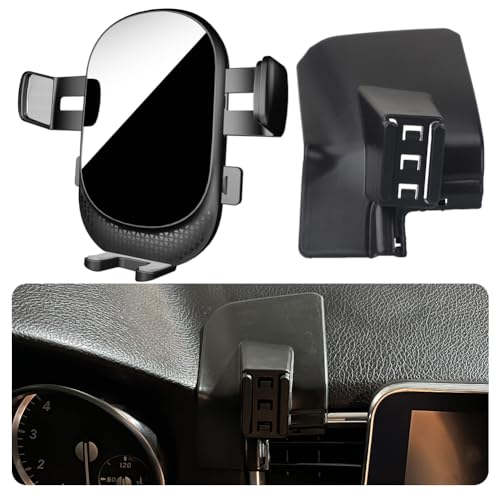 Car Phone Holder for Mercedes-Benz M-Class Auto Accessories [Only for 2012-2015 Benz M Class] [Auto Lock Hands Free Cell Phone Mount Car fits for iPhone & All Smartphones]