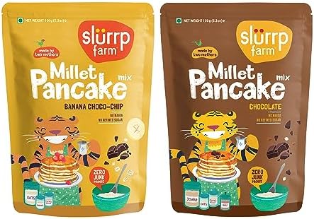 Slurrp Farm Millet Pancake Mix - Banana & Chocolate