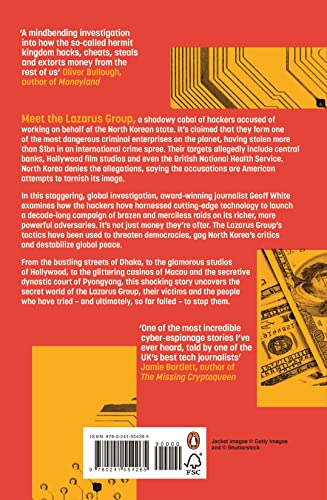 The Lazarus Heist: From Hollywood to High Finance: Inside North Korea's Global Cyber War