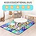 Diysani ABC Rug, Toddler Play Rug 5x7 Feet, Extra Thick (0.4in) Washable Baby Play Mat for Floor, Classroom Carpet Non-Slip for Learning, Alphabet, Nursery Mat for Crawling & Fun & Playroom Decor