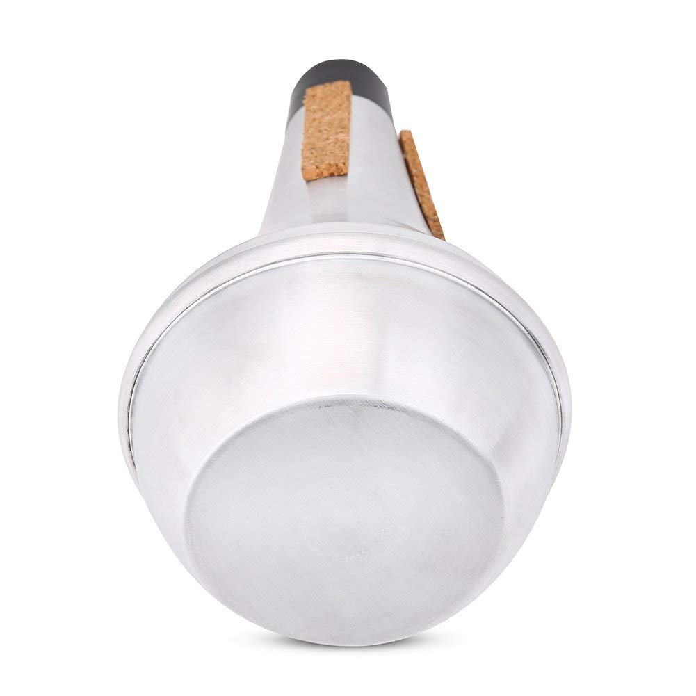 Bnineteenteam Sordina Recta de Aluminio para Trompeta - Práctica Silenciador y Accesorio