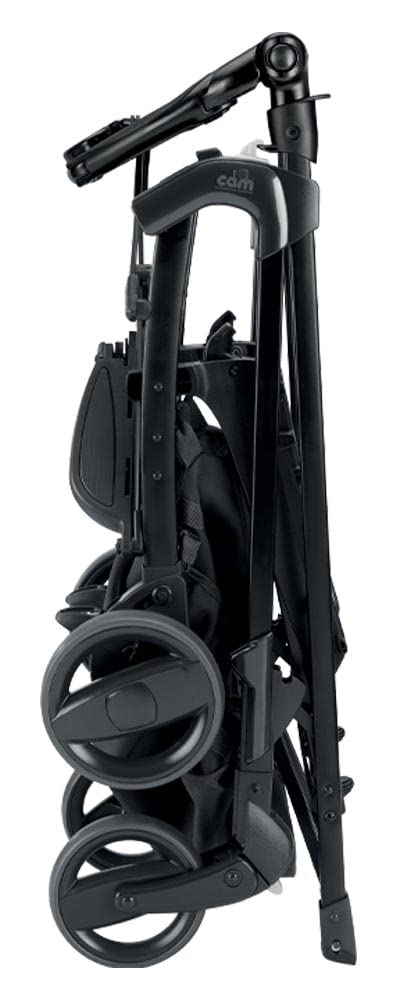 CAM Il Mondo del Bambino - art.784015/T902 - Sistema Modulare Combi Tris - carrozzina, passeggino, seggiolino auto e borsa - made in Italy - perfetto da 0 a 48 mesi - GRIGIO
