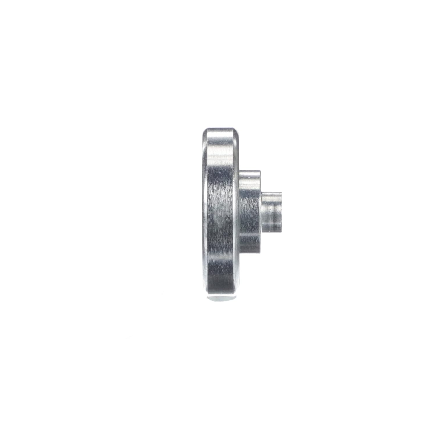 Durable 1" Steel Flat Ball Bearing Roller with 1/2" L Rivet Stud