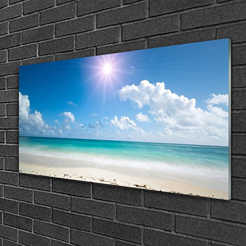 Tableau acrylique 100x50cm incassable pour remplacer vos cadres lourds par un paysage de mer