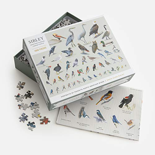 Clarkson-Potter-Sibley-Backyard-Birding-Puzzle-1000-Piece-Jigsaw-Puzzle-with-Portraits-of-Favorite-North-American-Birds-Jigsaw-Puzzles-for-Adults Clarkson Potter Sibley Backyard Birding Puzzle 1000 Piece Jigsaw Puzzle with Portraits of Favorite North American Birds Jigsaw Puzzles for Adults