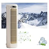 BesBet Outfany Cooling Ace, Tragbare klimaanlage Haus Leise, kühlaggregat Cooling Fan mit 3 Geschwindigkeit, Wandmontierbar,Apricotwhite-25