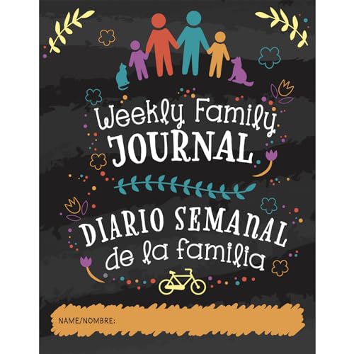 Journaux familiaux hebdomadaires double langue Lenguaje Dual par lot de 12