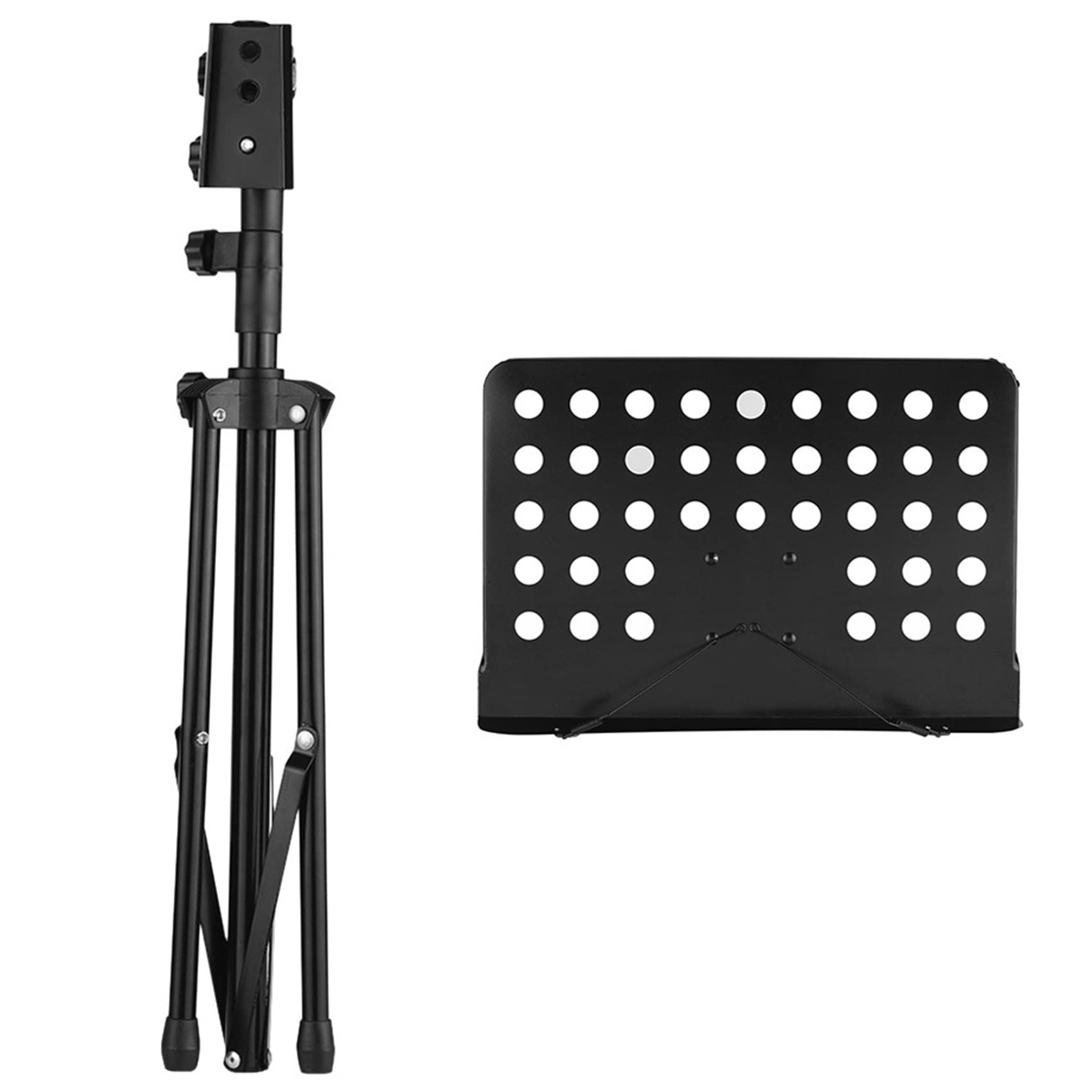 3 x przenośny stojak muzyczny zdejmowane instrumenty muzyczne na fortepian skrzypce gitara arkusz muzyka części do gitary akcesoria