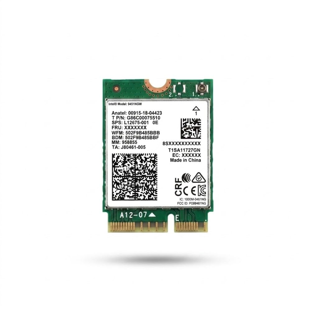 Intel Wireless-AC 9461NGW Dual Band Wi-Fi & Bluetooth M.2 Card-image-8