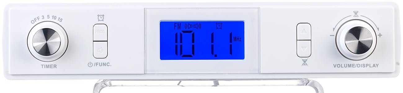 auvisio Radios de Cocina - Radio de Cocina: Radio de Cocina empotrada, Sintonizador PLL para FM/Am, Altavoces estéreo (Infraestructura, Pastel)