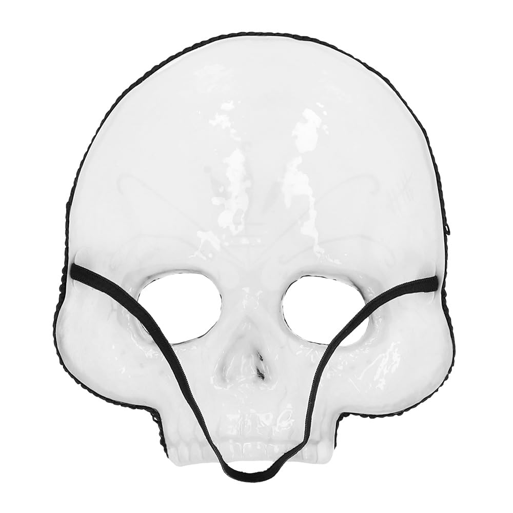 Boland 72368 Skull Mask, Fancy Dress Mask for Costumes Halloween, Carnival and Theme Party, Multicoloured - Image 4