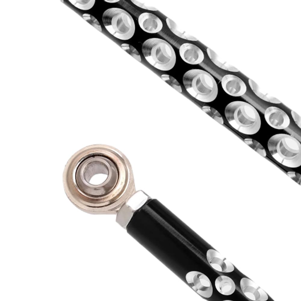 Tige de liaison de changement de vitesse de moto, 330 mm, liaison de levier de vitesse de moto, en alliage d'aluminium, compatible avec Harley Dyna 1986-2014