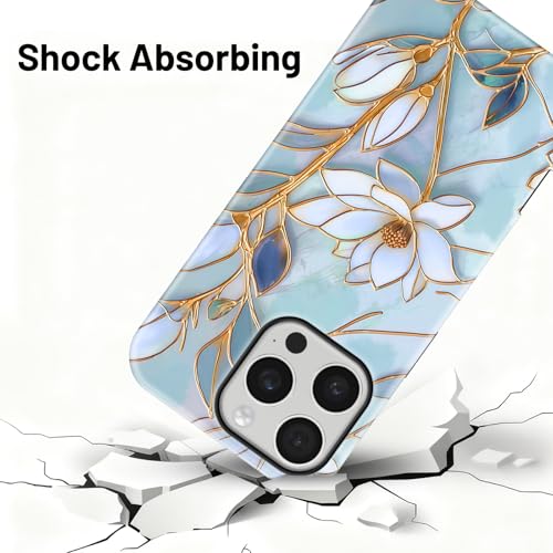 Coque iPhone 16 Pro antichoc finie les rayures motif fleurs - 4