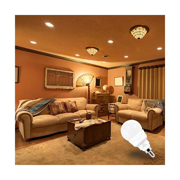 E14 Led Lampe 5W (ersetzt 40W ) RGBW mit Fernbedienung Warmweiß 2700K Ambiente RGB Farbwechsel Farbige Birne… – Bild 7
