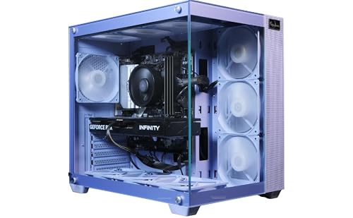 ASTROMEDA �A�X�g�����_ GAMER �Q�[�~���OPC Ryzen5 5500/GeForce-RTX5060/������16GB(������2������)/SSD500GB(M.2 Nvme)/Windows11 �f�X�N�g�b�vPC (�p�[�v��/��RGB, 55