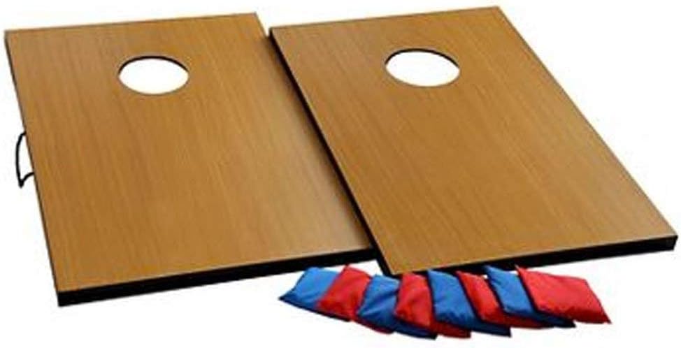 VictoryStore Cornhole Games - United States Coast Guard Cornhole Game - Coast Guard Bag Toss Game - 8 Bags Included - Wooden Boards