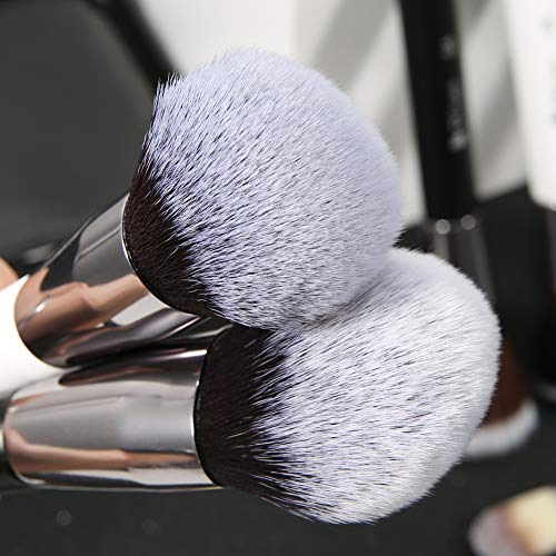 Ducare Professional Makeup Brushes Set Panda Series Makeup Brush Set 31Pcs Kabuki Foundation Blending Face Powder Blush Concealers Eye Shadows With Leather Case Organizer #TOP2