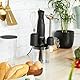Petra PT2827BMBLKVDE 3-in-1 Mixer – BPA-freie Anbauteile, 500ml-Schüssel, 700ml-Becher, Schneebesen, Mixen, Zerkleinern, 2 Geschwindigkeiten, Edelstahlklingen, für Babynahrung, Smoothies, Saucen, 350W