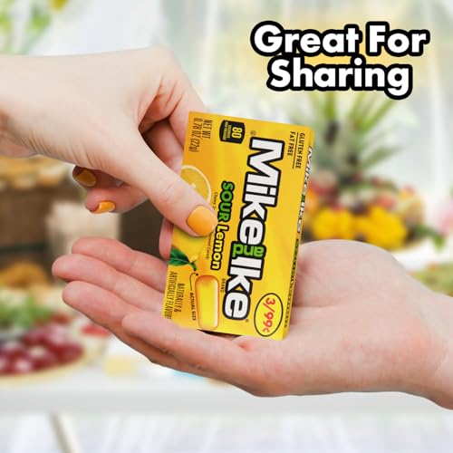 Mike and Ike Dulce Ácido de Limón, Pack de 2 Cajas 0.78 oz miniatura 5