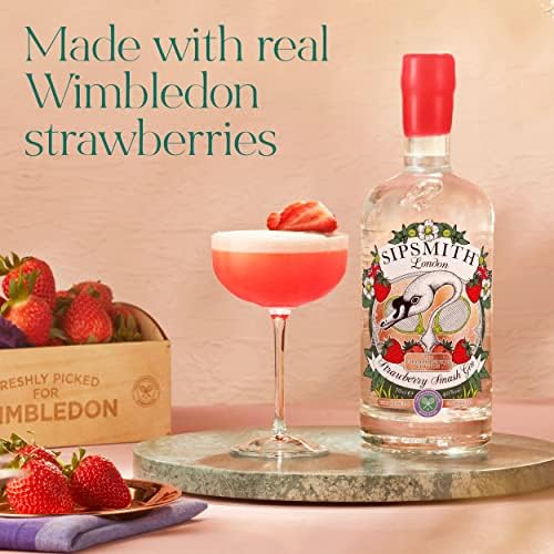 Sipsmith Strawberry Smash Gin 70cl 2022 Championships Edition