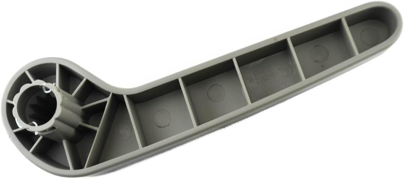 PT Auto Warehouse GM-2512G-RP - Back Seat Recliner Adjustment Handle, Gray - Rear Left/Right Pair, Replaces 15279416, 15279429