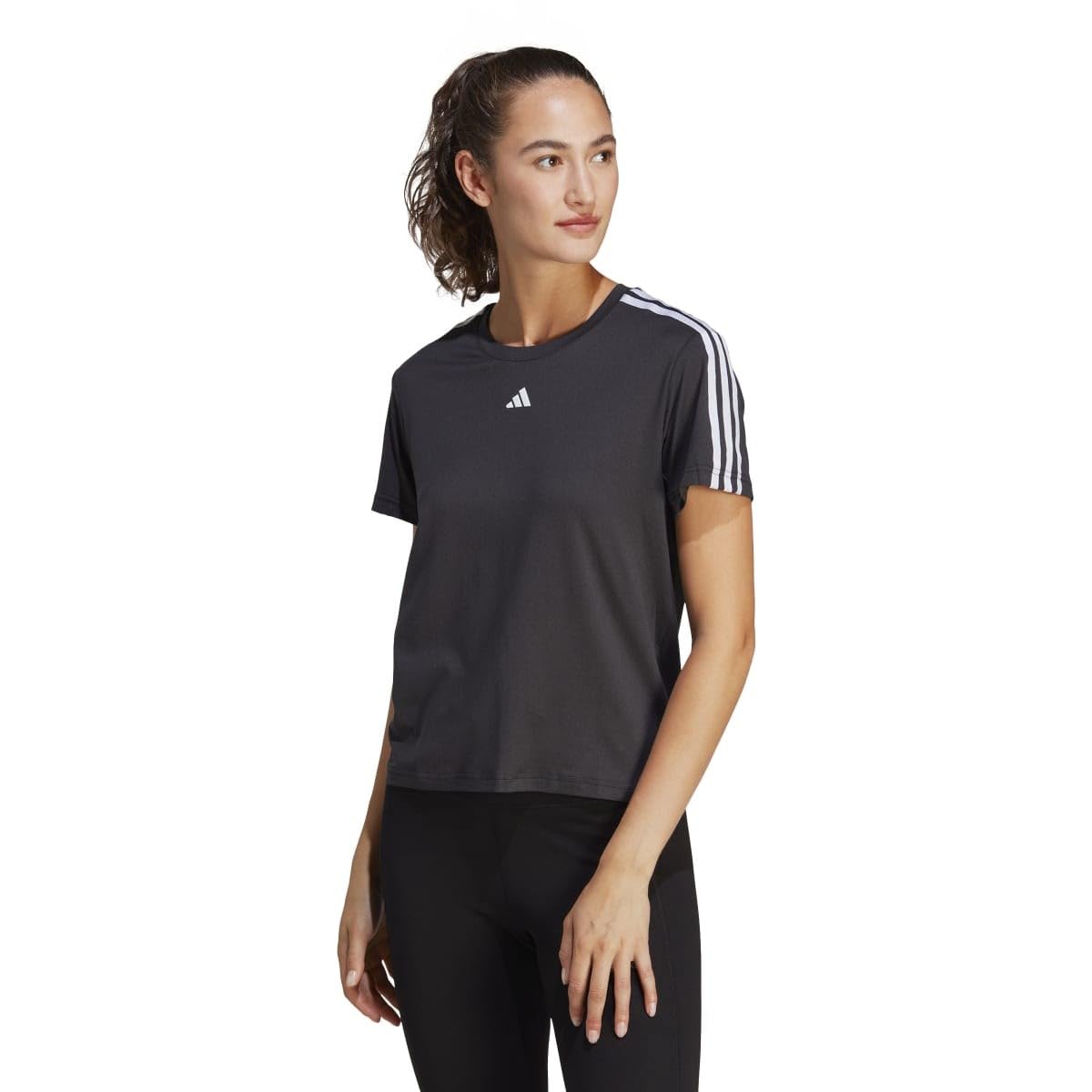 adidasWomen's Aeroready Train Essentials 3-Stripes T-Shirt