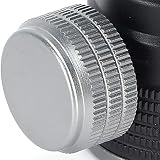 Generic Minigłowica do Aparatu z możliwością Obrotu o 360°, Adapter do Mocowania Gorącej Stopki, śruba Statywu 1/4 Cala, Sterowanie Dwoma Pokrętłami, Konstrukcja ze Stopu Aluminium Zapewniająca