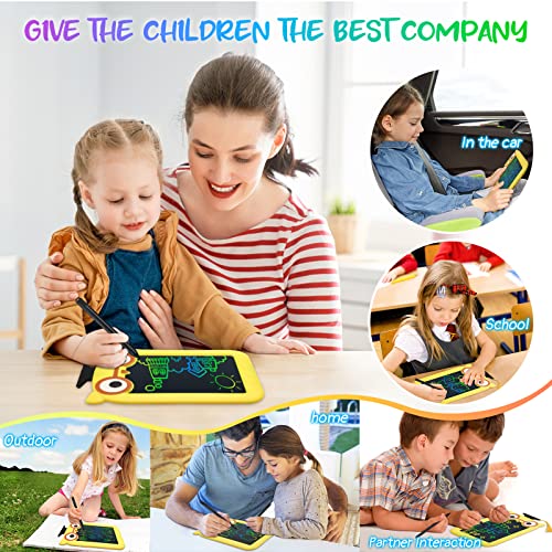 Sungoleo Rechargeable Lcd Writing Tablet 8.5 Inch Colorful Doodle Board Erasable Reusable Lcd Drawing Board Kids Gifts Learning Educational Toy For 3 4 5 6 7 8 Year Old Boys Girl Birthday Gifts #TOP3