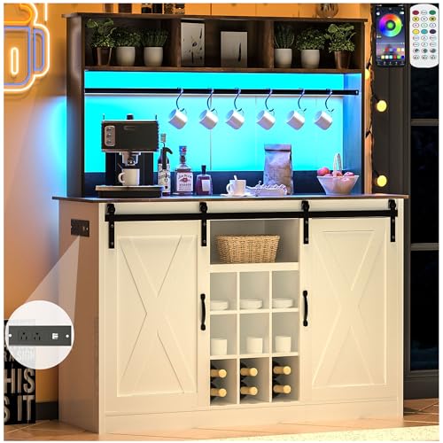 Vinctik6foxfarmhouseledcoffeebarw60000colorlightspoweroutlet7hooks9winkracksadjustableshelffortealiquorwineslidingglassdoor Urban Country Home Decor Vinctik 6fox farmhouse led coffee bar w60000 color lightspower outlet7 hooks9wink racksadjustable shelf for tea liquor winesliding glass door urban country home decor