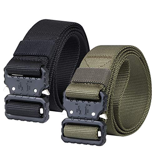 Flintronic Cinturón Táctico Militar Ajustable Cintura