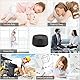 White Noise Machine,Exmate Tragbar Weißes Rauschen Maschine,30 HiFi Beruhigenden Geräuschen,Timern und Memory-Funktion,für Zuhause,Büro,Reisen,USB Angetrieben(Adapter NICHT Enthalten)