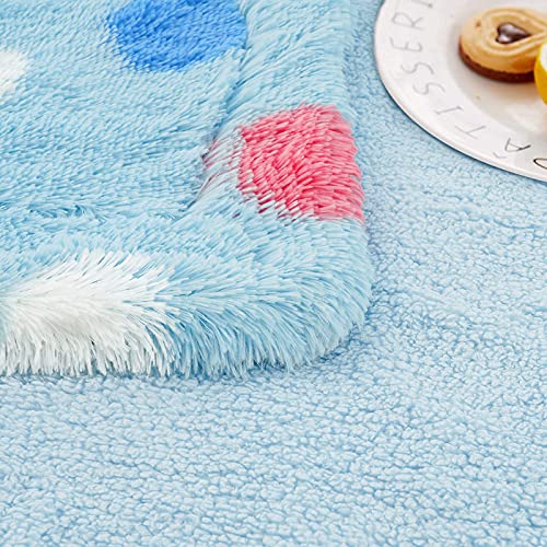 Iseau Plush Blanket For Kids, Polka Dot Pattern Throw Blanket, Fluffy Cozy Lamb Fleece Blanket, Soft And Warm Throw Blanket For Couch - Gift For Kids Girls Boys, 50" X 60" #TOP5