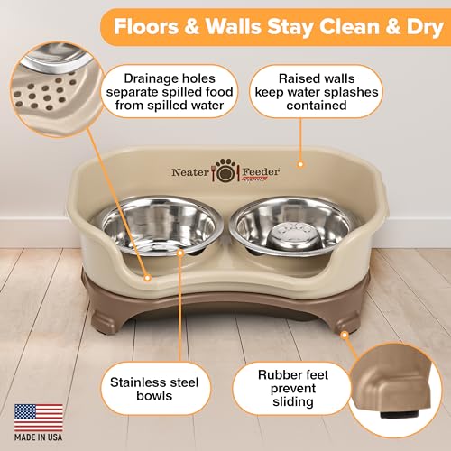 image for Neater Feeder Express Mess Proof Dog Bowls Elevated for Small Breeds U