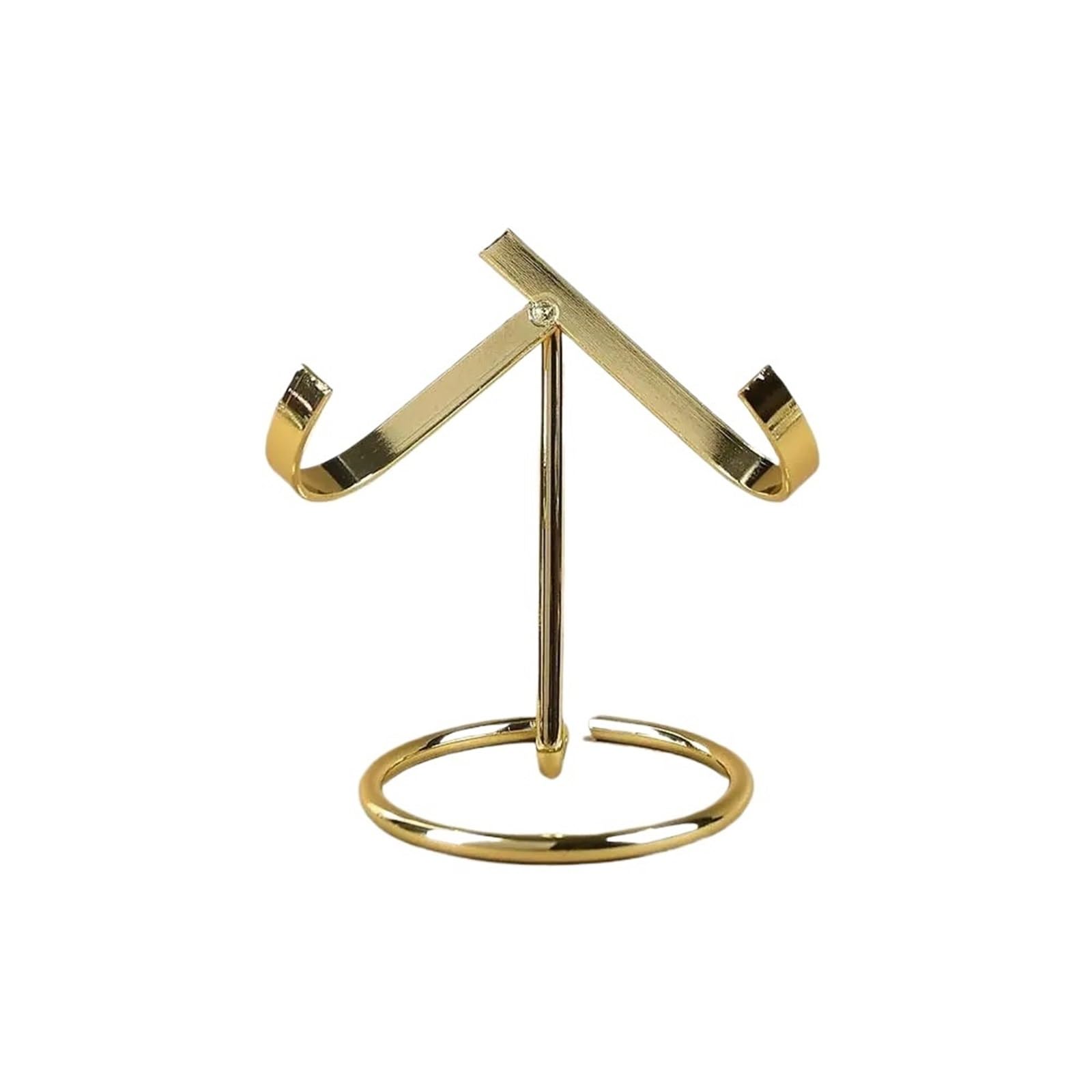 IRGVJIFR Rock Display Stand 2PCS Metal Base Bracket