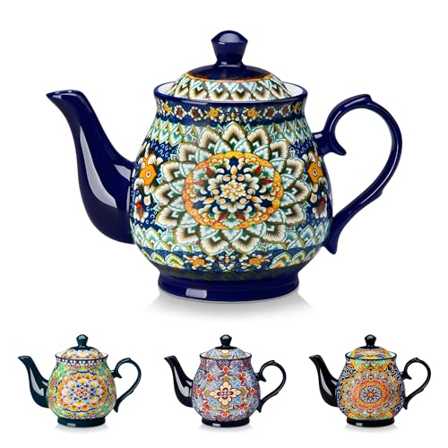 vancasso SIMI Théière Bohème en Porcelaine 840 ml,...