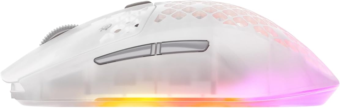 SteelSeries Aerox 3 Wireless Gen 2 - Ghost 4K Kablosuz Gaming Mouse