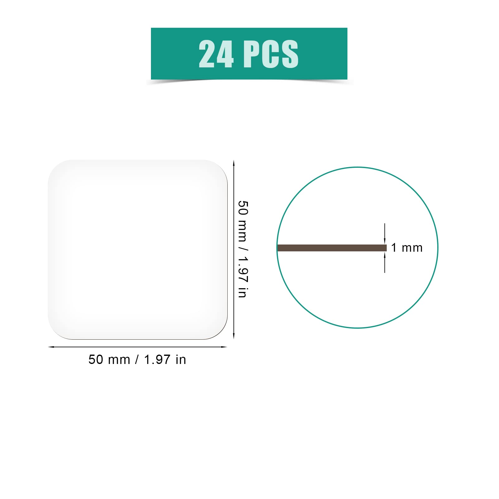 SAVITA 24pcs Sublimation Fridge Magnets - Image 2