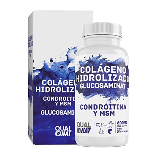 Glucosamina, condroitina y msm para el bienestar de las articulaciones – Complemento para aliviar el dolor muscular – Suplemento para las articulaciones - 120 comprimidos