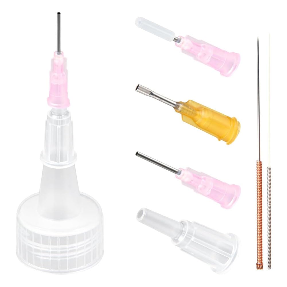 Littimoon 18Pack Applicator Caps for 2 Ounce Acrylic Paint Bottles, Tip Applicator Caps,Car Freshness Supplies