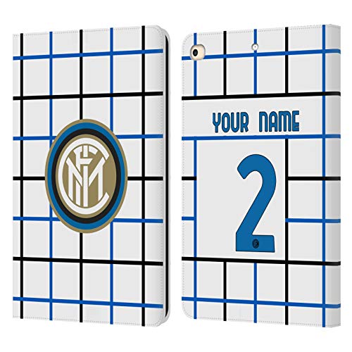Étui iPad 9.7 Inter Milan housse portefeuille cuir pour regarder les matchs au salon