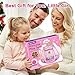 TooyBing Pop Up Princess Tent with Star Light, Toys for 1 2 3 Year Old Girl Birthday Gift, Ball Pit for Baby 12-18 Month, Foldable Kids Play Tent for Toddler 1-3, One Year Old Girl Toy Indoor Outdoor