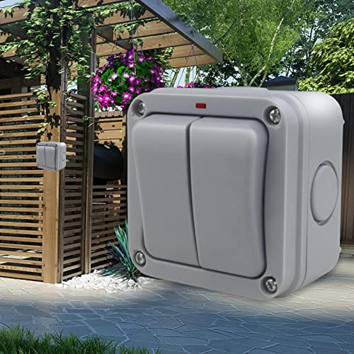 Ioensy Interruptor botão de pressão campainha de contato momentâneo Interruptor de parede 250V botõe