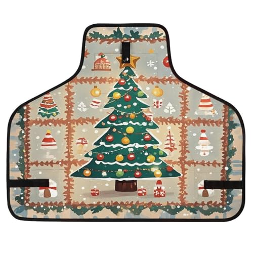 Delantal Herramientas Christmas Tree Mat con Bolsillos miniatura 1