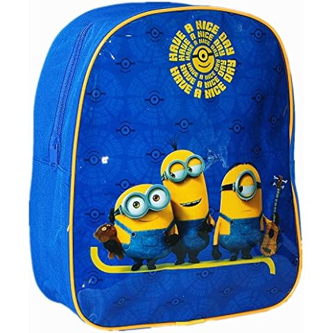 Universal® Minions Official Kids Children School Travel Rucksack Backpack Bag Cover