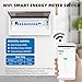 TUYA WiFi Smart Energy Meter AC 63A 85-300V WiFi Smart Earth Leakage Over Under Voltage Protector Electricity Energy Monitor APP Remote Control Smart Life 230V 110V Compatible with Alexa Google Home