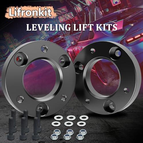 Image of 1.5 Inch Front Leveling Lift Kit For 2004-2026 Ford F150 2WD /4WD, Lift Kit Compatible With Expedition 2003-2018,2pcs Aluminum Suspension Strut Spacers | Raise Front End 1.5 inch